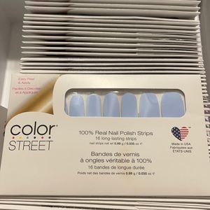 Color Street Aspen Sky Dry Polish + Bonus